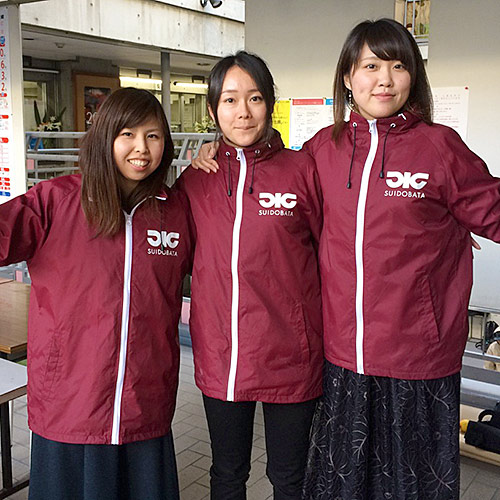 オリジナルジャンパー・ブルゾンの制作事例-すいどーばた美術学院様