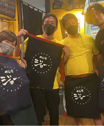 スタッフユニフォーム用の前掛け