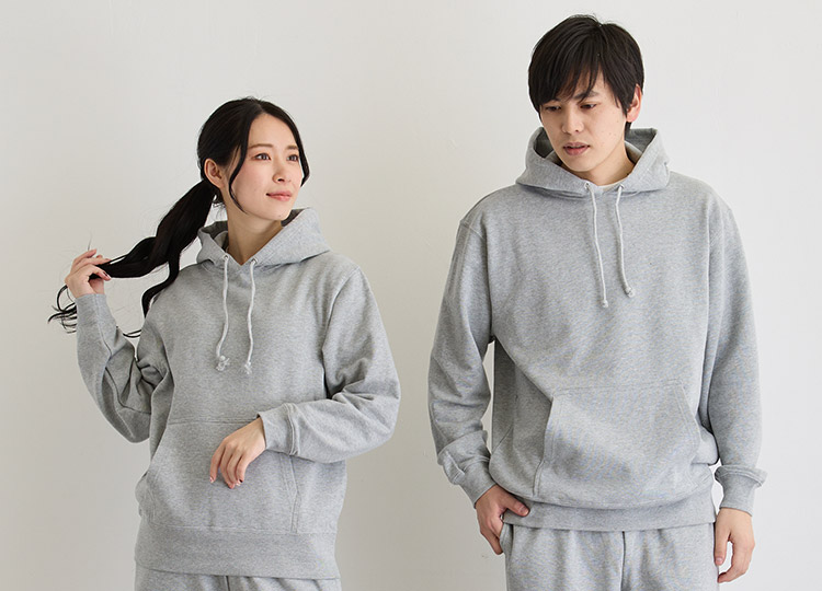 10.0オンス スウェットプルオーバー パーカ(裏パイル)